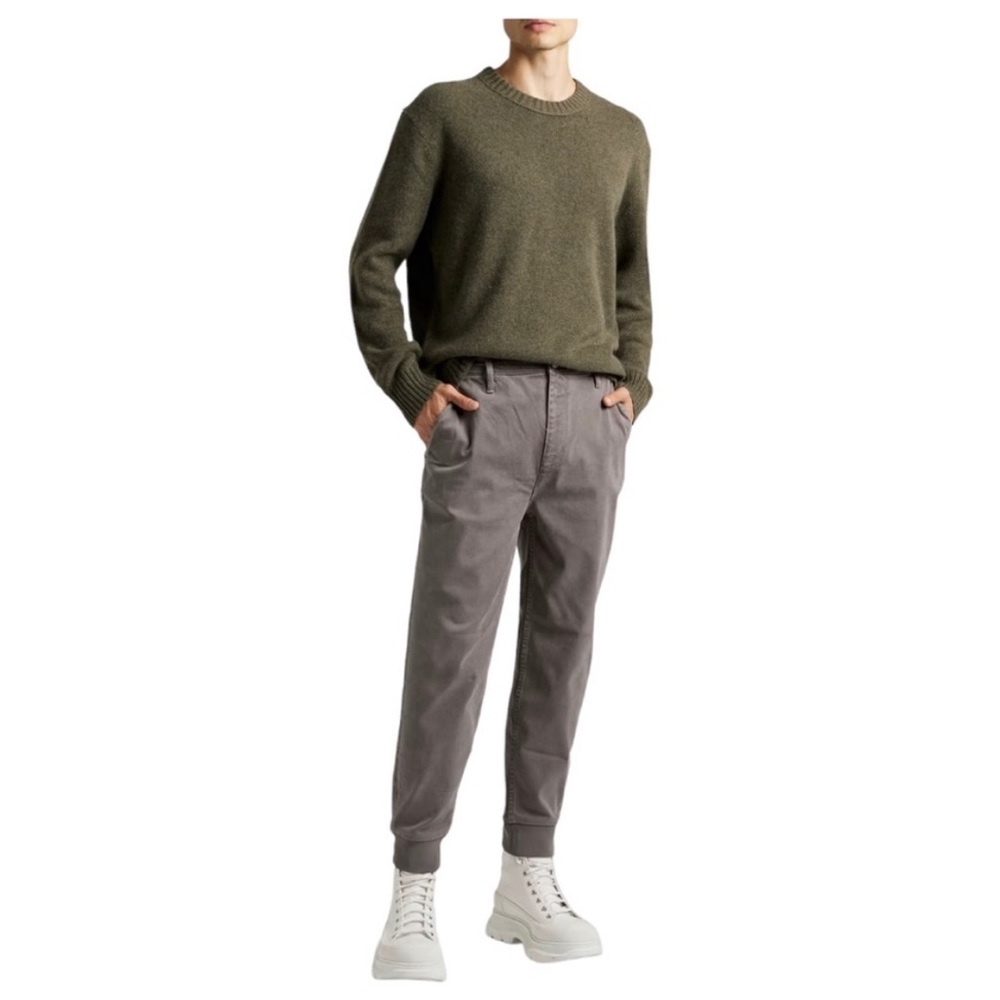 Frame Lyocell-Blend Jogger Pants Size 34 - image 2